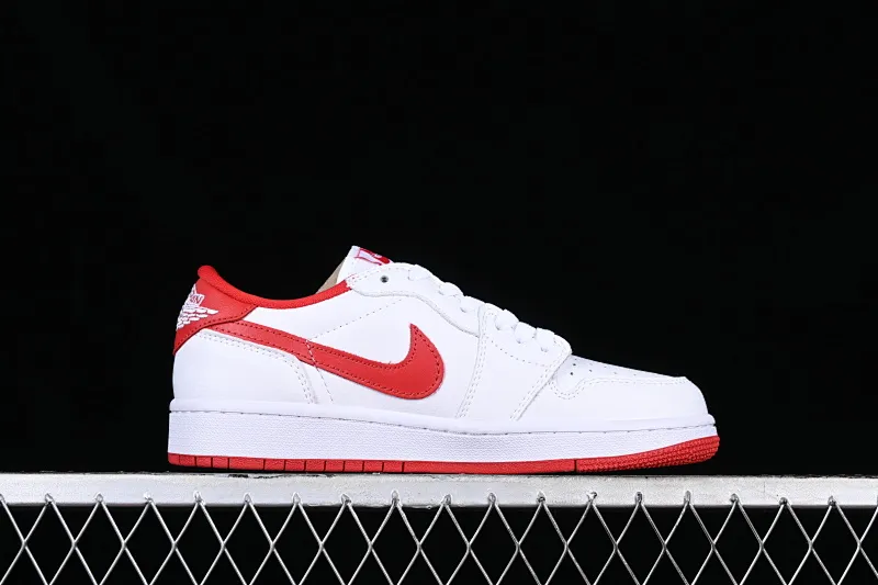 All categories Air Jordan Jordan series basketball shoes Air Jordan 1 Low Z version Air Jordan 1 Low AJ1 Joe 1 silver red low-top cultural casual sneakers CZ0790-161
